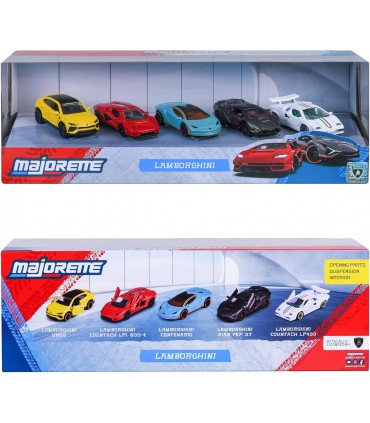 Caja 5 Coches Lamborghini  8502105001
