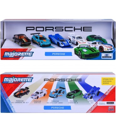 Caja 5 Coches Porche Giftpack 8502105002
