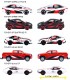 Caja 5 Coches Toyota Racing 8502105003