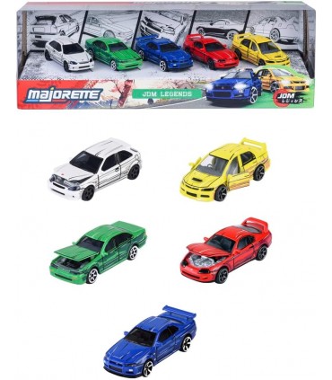 Caja 5 Coches JDM Leyends Ref: 850410500