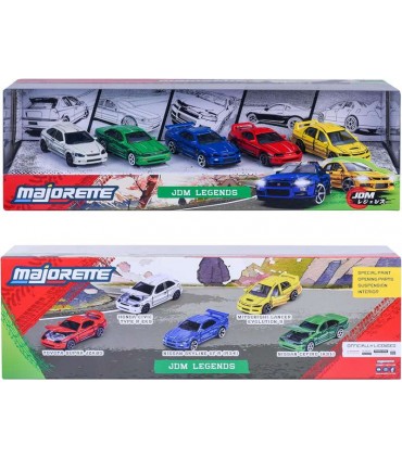 Caja 5 Coches JDM Leyends Ref: 850410500