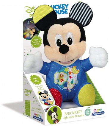 Peluche Mickey Baby Luz,Sonid Ref: 17206