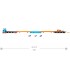 Hot Wheels Camion Transporte Conv.GVG37