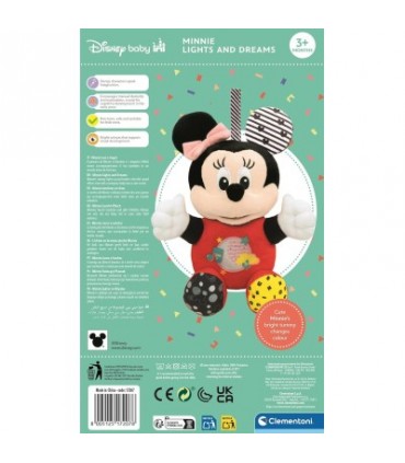 Peluche Minnie Baby Luz,Sonido Ref:17207