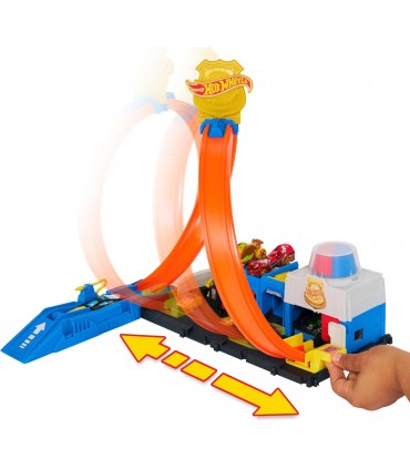 Hot Wheels Super Estación Policia 