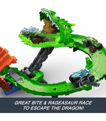 Hot Wheels Monster Trucks Sharks,Dino