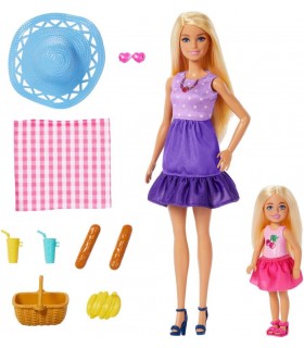 Barbie Familia,Amigos Pack Chelsea JBF43