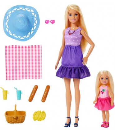 Barbie Familia,Amigos Pack Chelsea JBF43
