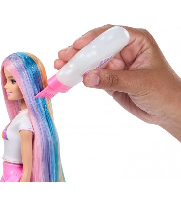 Barbie Pelo Arcoíris Brillante C/Accs.Pe