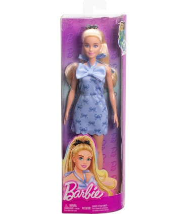 Barbie Fashionis. Rubia Traje,Lazo HYT93