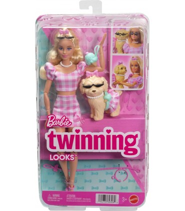 Barbie Malibú Twing Looks C/Perro JFP36
