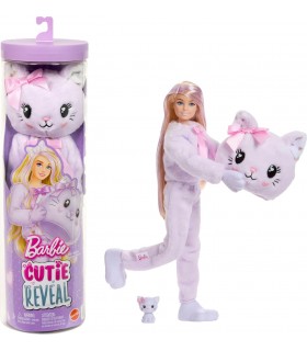 Barbie Cutie Reveal Dulces Gatito JJP64