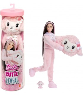Barbie Cutie Reveal Dulces Ovejita Rosa