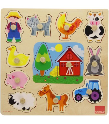 Puzzle Silueta Granja Ref: 53025 