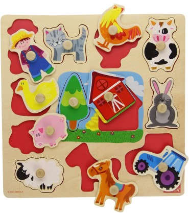 Puzzle Silueta Granja Ref: 53025 