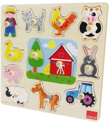 Puzzle Silueta Granja Ref: 53025 
