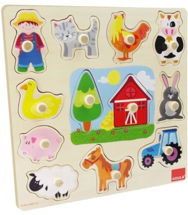 Puzzle Silueta Granja Ref: 53025 