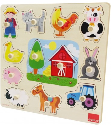 Puzzle Silueta Granja Ref: 53025 