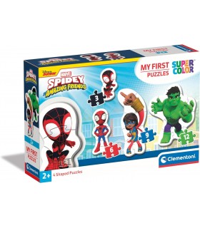 Puzzle Spidey  3-6-9-12 Pcs Ref: 20836