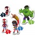 Puzzle Spidey  3-6-9-12 Pcs Ref: 20836