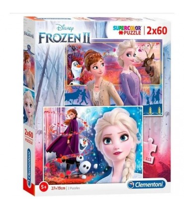 Puzzle Frozen 2 x 60Pcs Ref: 21609