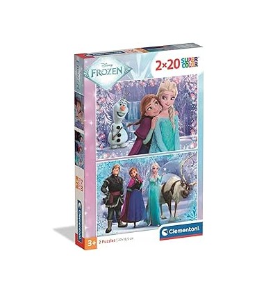 Puzzle 2 x 22 Pcs Frozen Ref: 24825