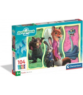 Puzzle 104 Pcs Zootopia Ref: 25081