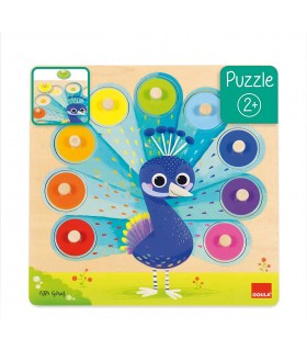 Puzzle Pavo Real Ref: 453060 Goula