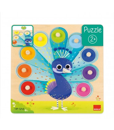 Puzzle Pavo Real Ref: 453060 Goula