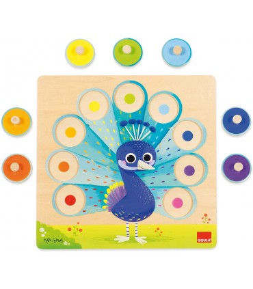 Puzzle Pavo Real Ref: 453060 Goula