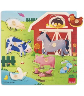 Puzzle Madera Granja Ref: 53040 Goula