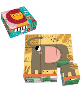9 Cubos Animales Bosque Ref: 53469