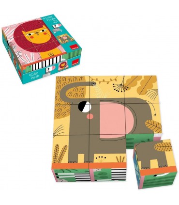 9 Cubos Animales Bosque Ref: 53469