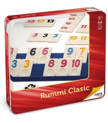 Caja Metal Rummi Clasic Ref: 753 