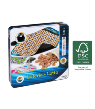 Loteria Metal Box Ref: 750/757