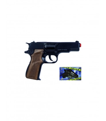 Pistola Hierro Policia 8 Tiros Ref:125/6