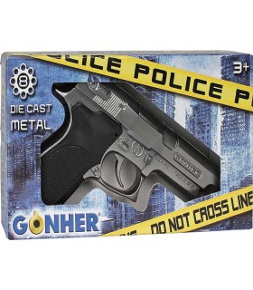 Pistola Policia Hierro 8 Tiros Ref: 45/0