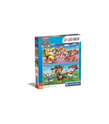 Puzle 2 x 20 Pcs Paw Patrol Ref: 24800