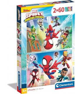 Puzzle Spidey 2 x 60Pcs Ref: 21625