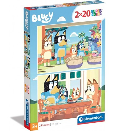 Puzzle Bluey 2*20Pcs Ref: 24807