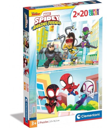 Puzzle 2 x 20 Pcs Spidey Ref: 24794