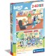 Puzzle 2 x 60 Pcs Bluey Ref: 24813