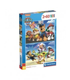 Puzzle 2 x 60 Cubos Paw Patroll 21623