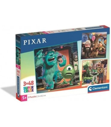 Puzzle 3 x 48 Pcs Disney Pixar Ref:25065
