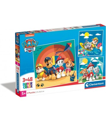 Puzzle 3 x 48 Pcs Paw Patrol Ref: 25291
