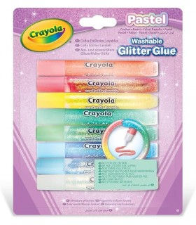 8 Pegamentos Purpurina Pastel 69-3524
