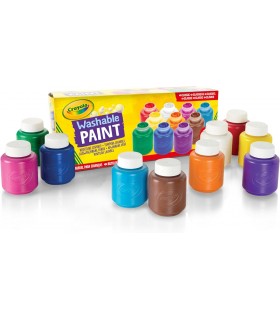 10 Temperas Lavabl.Colores Surt. 54-1205