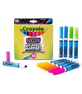 10 Rotulador Maxi punta Neon 58-7846