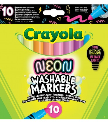 10 Rotulador Maxi punta Neon 58-7846