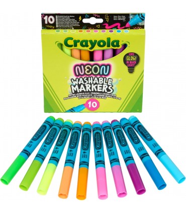 10 Rotulador Maxi punta Neon 58-7846